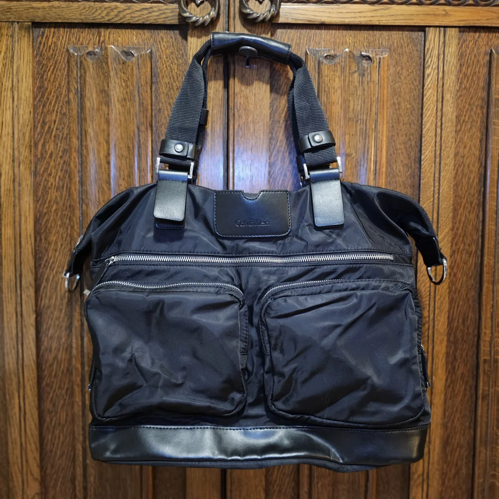 Calvin Klein Black Duffel Bag